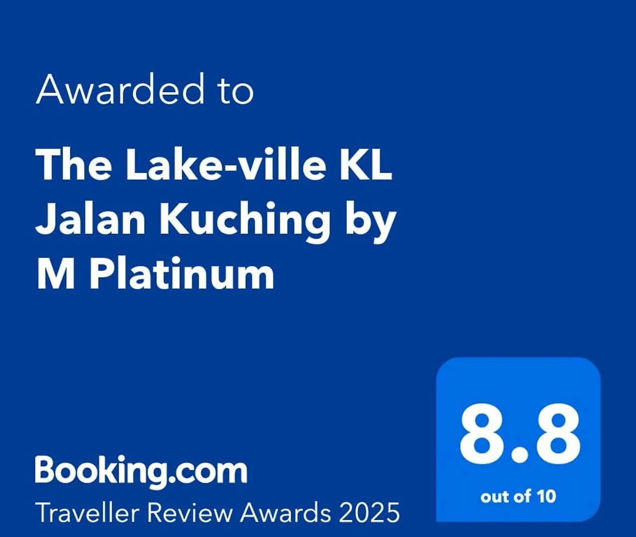 The Lake-Ville Kl Jalan Kuching By M Platinum Κουάλα Λουμπούρ Διαμέρισμα